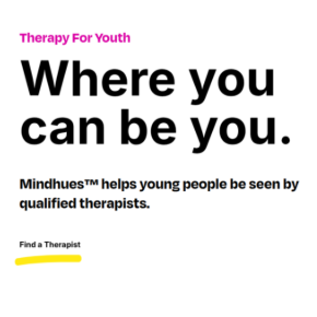 Therapy for Youth. Where you can be you. 